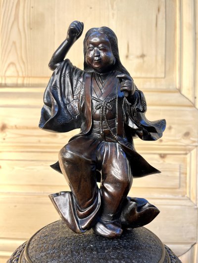 Brûle Parfum en Bronze Japon
