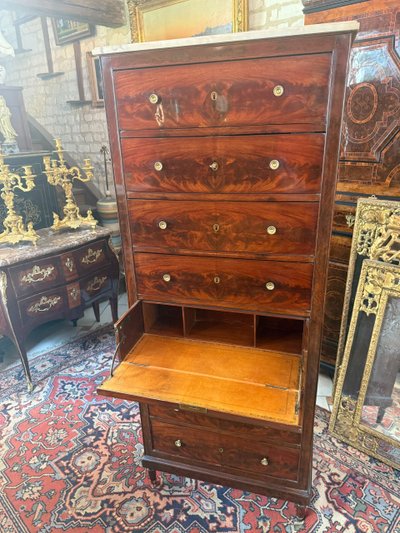 SEMAINIER FORMANT ECRITOIRE EPOQUE DIRECTOIRE