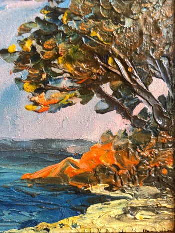 Marine. Oils On Panels, XXth Century