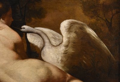 Léda Et Le Cygne, Peintre Français De La Fin Du XVIIIe