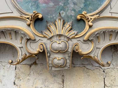 ENSEMBLE DE SIX BOISERIES LOUIS XV