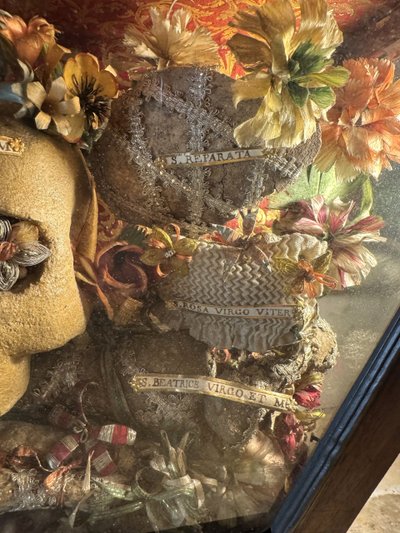 Italian Reliquary Hunt Of Saint Beatrice - 18th century