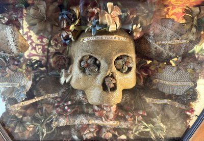 Italian Reliquary Hunt Of Saint Beatrice - 18th century