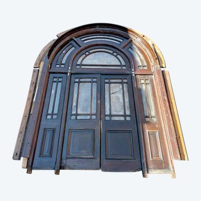 Large restaurant door with frame 257×367 cm