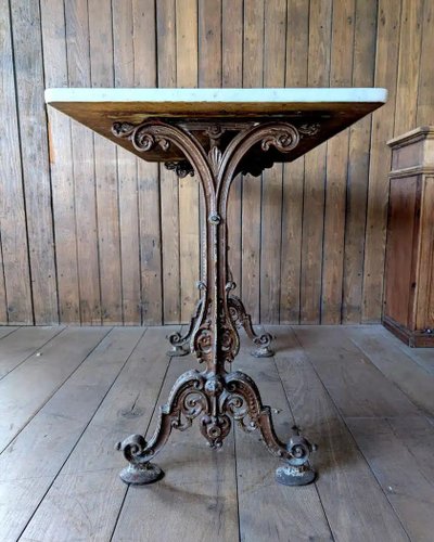 Table marbre blanc