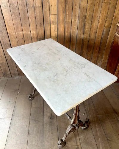 Table marbre blanc