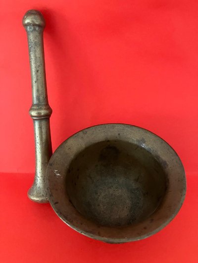Mortier d'Apothicaire En Bronze époque XVIIe Siècle