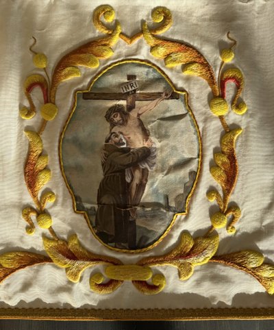 Voile De Calice Saint François D’assise - XIXe