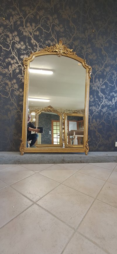Miroir époque XIX 160x100