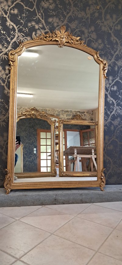 Miroir époque XIX 160x100