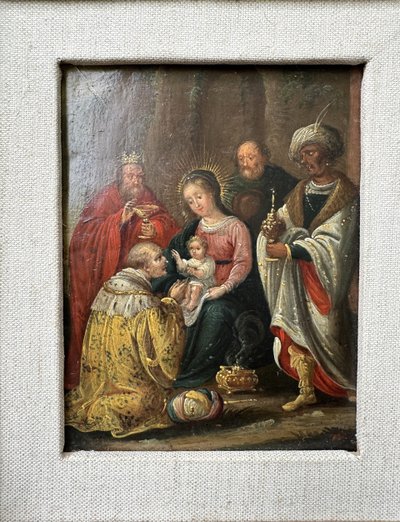 L’adoration Des Mages - Ecole Flamande Du XVIIe 