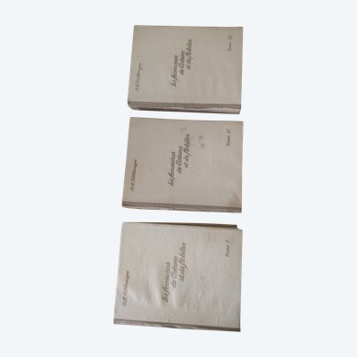 Costume and furniture accessories in 3 volumes by Henry- René D'Allemagne