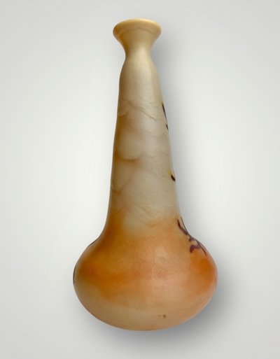 Legras Sumatra Vase with Seaweed Design