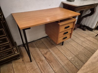Schreibtisch Modell CM172 von Pierre Paulin circa 1960 für das Haus THONET