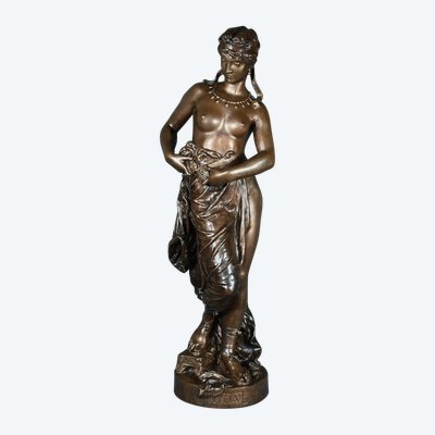 Importante bronzo "Nycia" di Ch. Le Bourg - seconda metà del XIX secolo