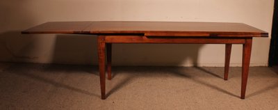 Table à Rallonge En Merisier Du 19° Siècle