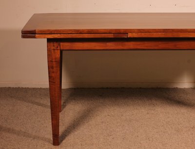 Table à Rallonge En Merisier Du 19° Siècle