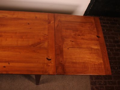 Table à Rallonge En Merisier Du 19° Siècle