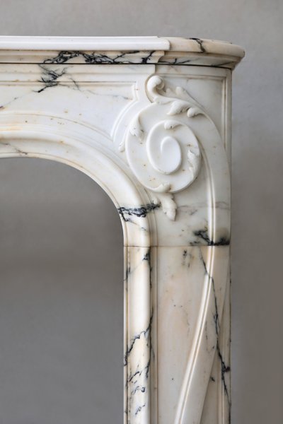 Cheminée ancienne en marbre