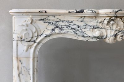 Cheminée ancienne en marbre