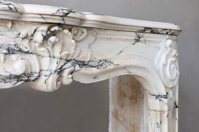 Cheminée ancienne en marbre