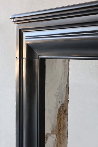Antique marble fireplace