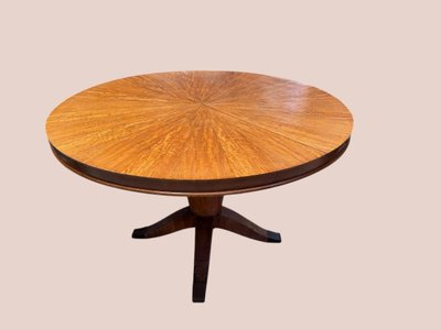 Table Ronde De Salle A Manger Art Deco Circa 1930/1950