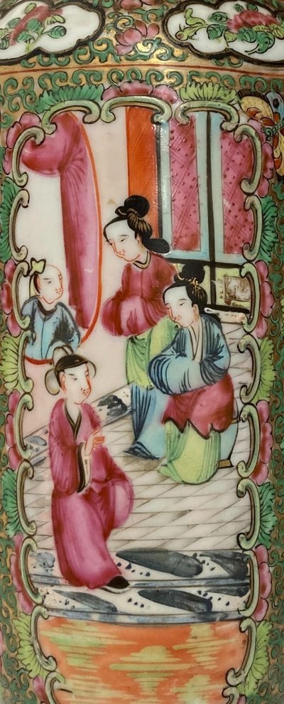 Kanton-Porzellan Qing-Dynastie Guangxu-Periode Qing-Dynastie China
