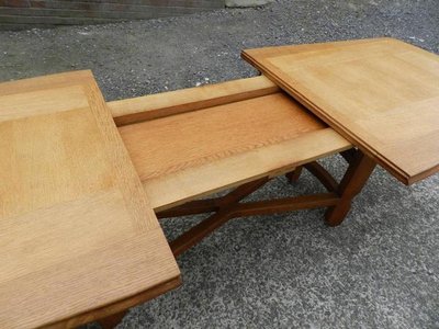 Guillerme Et Chambron , Grande tavolo da pranzo Edition Votre Maison Circa 1970