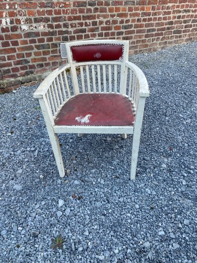 Joseph Hoffmann (1870 -1956) Pour Josef Et Jacob Kohn  Fauteuil Gondole
