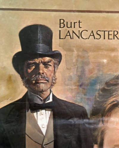 Jean Mascii (1926-2003). Entoiliertes Poster "Der Gepard" Luchino Visconti.
