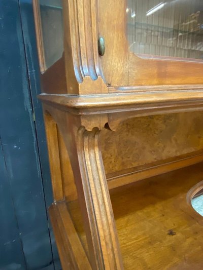 Gauthier-poinsignon & Cie , Großes Jugendstil-Buffet Aus Mahagoni Und Ulmenholz Circa 1900