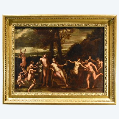 Trionfo di Bacco e Arianna, Filippo Lauri (Roma,1623 – 1694) bottega di 