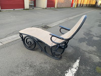 Chaise Longue 1900 Thonet zugeschrieben