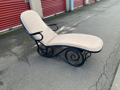 Chaise Longue 1900 Thonet zugeschrieben