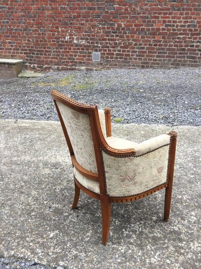2 Elegant Art Deco Armchairs Circa 1920/1930 Can Be Paired