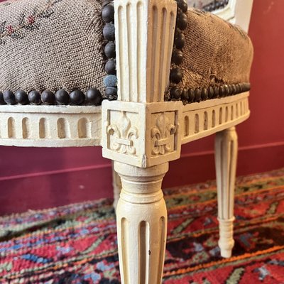 Rare Fauteuil Royaliste, Vers 1792/1795