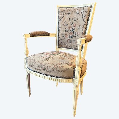 Rare Fauteuil Royaliste, Vers 1792/1795
