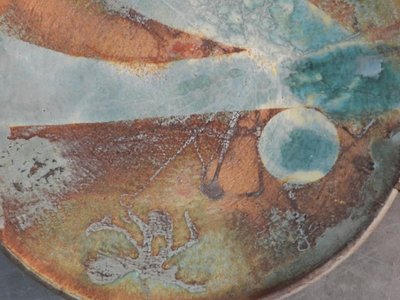 Madoura, Tres Grand Plat En Ceramique, Attributed to Suzanne Ramie circa 1950/1960