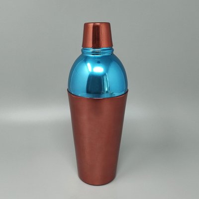 1950s Gorgeous Cocktail Shaker in Pure Aluminum. Made in Italy