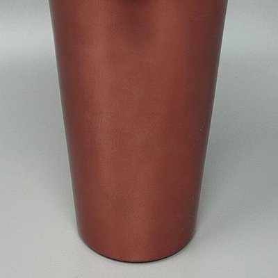 1950s Gorgeous Cocktail Shaker in Pure Aluminum. Made in Italy
