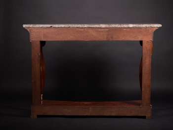 Console impero con timbro Jacob Desmalter, inizio XIX secolo