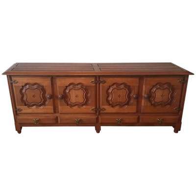 Guillerme Et Chambron , Credenza in rovere , Edition Votre Maison , Circa 1970