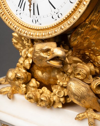 Marble and Gilt Bronze Clock, 19th Century