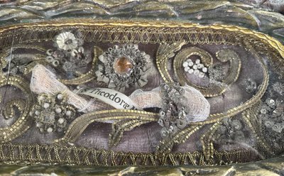 Pair Of Reliquaries - altarpiece element - 18th century
