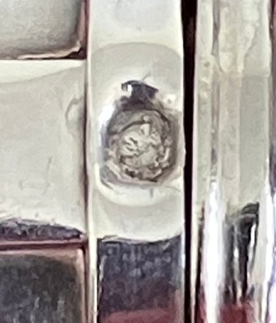 Art-Deco silver and silver-plated cake server circa 1930-1940 Puiforcat goldsmith