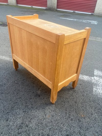 Guillerme Et Chambron, mobile in rovere "Edizione Votre Maison", circa 1970