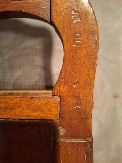 Louis XV period beechwood commode.