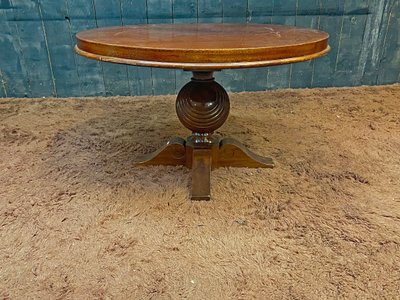 Gueridon in mogano verniciato Art Déco 1940/1950 circa
