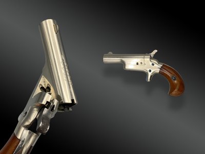 PISTOLET COLT DERINGER 3ème modèle – État neuf Etats-Unis – XIXème siècle